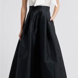 Eliza J Black A-Line Skirt